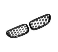 Front Radiator Grille Compatible With BMW For 6 Series E63 M6 2005-2010 Glossy Black Single Line Style Car Front Bumper Grilles Matte Racing Grill