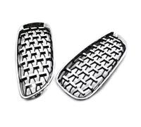 Front Radiator Grille Compatible With BMW For E89 Z4 2009-2016 Diamond Meteor Style Front Kidney Radiator Bumper Center Mesh Grille 51137181547 51137181548