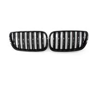 Front Radiator Grille Compatible With BMW For X3 E83 2007 2008 2009 2010 Car Front Grille Front Kidney Hood Grilles Front Bumper Upper Grill