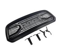 Front Radiator Grille Compatible With Dodge For Ram 1500 2013-2018 For Martin Style Exterior Gloss Black Front Direct Grille Replacement Easy Installation