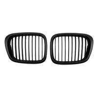 Front Radiator Grille FOR 5 Series FOR E39 1999-2003 Facelift Front Kidney Grille Grill Black Matte Car Tuning Body Kit Honeycomb Front Grill(99-03 MB I)