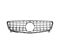 Front Radiator Grille For A Class W176 Hatchback A180 A200 A250 GT 2013-2018 Grill Car Styling Middle ABS Grille Radiator Grilles(Chrome Black 16-18)