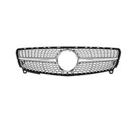 Front Radiator Grille For A Class W176 Hatchback A180 A200 A250 GT 2013-2018 Grill Car Styling Middle ABS Grille Radiator Grilles(Silver 2016-2018)