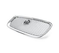 Front Radiator Grille For Jaguar For XF For XFR For X250 2012 2013 2014 2015 Front Bumper Grille Cover(Silver)