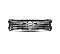 Front Radiator Grille FOR Land FOR Rover FOR Range FOR Rover FOR Vogue 2013-2017 Car Front Grille Centre Upper Grills Bumper Radiator Grille Mesh(Black Silver Bar)