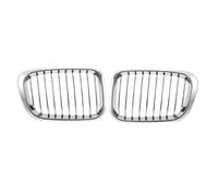 Front Radiator Grille Frills For BMW 3 Series E46 Four Door Sedan 320i 323i 325i 328i 330i Front Bumper Intake Grille 51138208489 51138208490 1998-2001(Taglia Unica)
