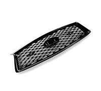Front Radiator Grille Frills For Infiniti Q50 Q50S 2014-2017/2018-2022 Gloss Black Car Front Grille Racing Grill Replacement Upper Bumper Hood Mesh Grid(For 2018-2022)