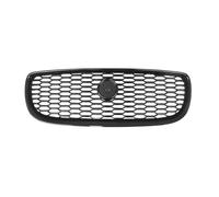 Front Radiator Grille Frills For Jaguar XE 2015 2016 2017 2018 2019 2020 Car Upper Bumper Hood Mesh Grid Front Grille Racing Grill Front Bumper Mask