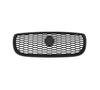 Front Radiator Grille Frills For Jaguar XE 2015 2016 2017 2018 2019 2020 Car Upper Bumper Hood Mesh Grid Front Grille Racing Grill Front Bumper Mask
