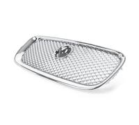 Front Radiator Grille Frills For Jaguar XF XFR 2012 2013 2014 2015 ABS Plastic Chrome/Black Car Front Upper Grille Mesh Racing Grill Front Bumper Mask