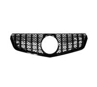 Front Radiator Grille Frills For Mercedes For Benz W207 C207 A207 E Coupe 2009-2016 Bumper Grille Grill Car Trim Sport Front Air Vent Radiator Grid(2009-2012 GTBlack)