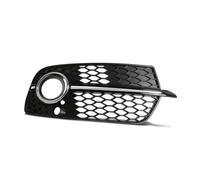 Front Radiator Grille Frills For Q5 2013 2014 2015 2016 2017 Fog Lamp Cover Honeycomb Grill 8RO807681S 8RO807682M 2pcs Front Bumper Racing Grille(Right)