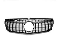 Front Radiator Grille Front Grille Car Upper Bumper Hood Mesh Grid Parts Compatible With Benz For W246 B-Class B180 B200 B250 2012 2013 2014 A2468801483(Black)