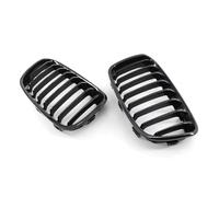 Front Radiator Grilles 1Pair For 1 Series F20 F21 116i 118i 2012 2013 2014 Car Front Bumper Grille Kidney Grill Replacement