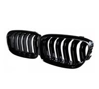 Front Radiator Grilles 1Pair For 3-Series E90 E91 For LCi 320i 325i 330i 2009-2013 Car Front Bumper Kidney Racing Grille Double Slat Grille Front Bumper Grille