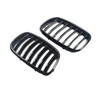 Front Radiator Grilles 1Pair For X5 For X6 E70 E71 2007-2013 Car Front Hood Kidney Grille Grill Glossy Black