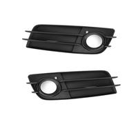 Front Radiator Grilles For A4 For S-LINE For S4 2008 2009 2010 2011 2012 Left Right Front Bumper Black Fog Light Grille Cover