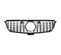 Front Radiator Grilles For ML Class W166 ML300 ML320 ML350 ML500 ML450 2012-2015 accessories The car front grille hood grill is suitable(Blackone)