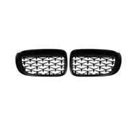 Front Radiator Grilles For X3 For X4 F25 F26 2014 2015 2016 2017 Car Front Grille Racing Grills Kidney Grilles Diamond Meteor Style(Black)
