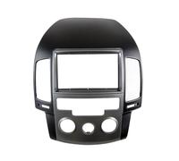 Front Radio Panel Frame 7 Inch 2 Din Radio DVD Fascia Frame For Hyundai For I30 FD CW 2008-2011 Stereo Panel Dash Kit Mounting Trim - LHD
