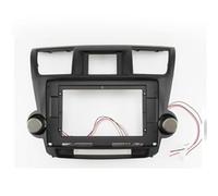 Front Radio Panel Frame 9/10.1 Inch Car Radio Fascia Panel For Toyota For Highlander 2008-2014 Stereo Frame