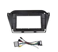 Front Radio Panel Frame 9/10 Inch Car Frame Fascia Adapter Canbus Box Decoder Radio Dash Fitting Panel Kit For JAC For Refine S2 T40 2015-2018