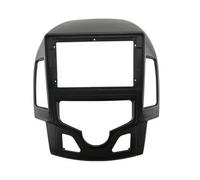 Front Radio Panel Frame 9 Inch Audio Dash Trim Kits Panel Screen 2 Din Car Radio DVD Player Fascias Frame For Hyundai For I30 2008-2011 AT/MT Adaptor