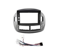 Front Radio Panel Frame 9 Inch Car Frame Fascia Adapter Radio Dash Fitting Panel Kit For Toyota For Previa For Estima ACR30 Tarago 2000-2005