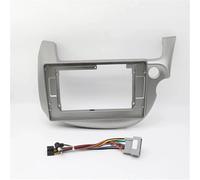 Front Radio Panel Frame Car Radio DVD Player Fascias Frame For Fit For Jazz 2008-2013 10.1 Inch Panel Casing 2Din Head Unit Stereo Dash Cover