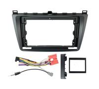 Front Radio Panel Frame For Mazda 6 2008 2009-2012 9inch Car Radio Main Frame Bezel Kit For Dashboard Single Cable Canbus Panel