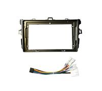 Front Radio Panel Frame For Toyota For Corolla 2007 2008-2010 2011 2012 9Inch Car DVD Frame Audio Dash Trim Kits Panel Radio Player Multimedia Kit