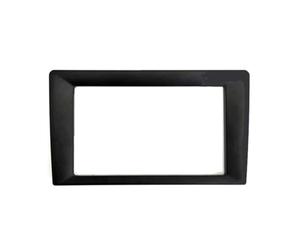 Front Radio Panel Frame Universal 10Inch Transform To 9Inch Car Radio Frame Kit ABS Plastics Shiny Black For Most Models