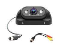 Front/Rear 4PIN Heavy Duty Metal Case AHD 1080P Sensor Rear View Camera Backup Reversing Waterproof 12-24v For Caravan Truck Bus Rotatable Reversing Camera(AV)