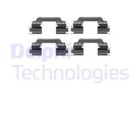 FRONT / REAR ACCESSORY KIT DISC BRAKE PAD FITS: MERCEDES-BENZ C-CLASS T-MODEL