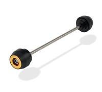 Front Rear Axle Slider Compatible With Suzuki For DRZ400SM 05-21 For DRZ400 For DRZ400E For DRZ400S 00-21 Falling Crash Pad Protect Engine Cover Frame Slider(Front Yellow)