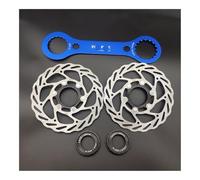 Front Rear Brake Disc Centerlock Disc RS6 Rotor 140mm 160mm 180mm Road Bike Center Lock Heat Dissipation Disk For Bicycle Mountain Parts
