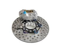 Front Rear Brake Disc Motorcycle Brake Caliper 57mm 70mm Hole Pitching 200mm Disc Floating Rotor Front Universal For RSZ JOG BWS For Zuma For Aerox