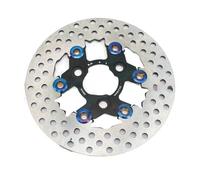 Front Rear Brake Disc Outer Diameter 200mm 220mm 260mm 3 Type Universal Floating Disk Motorcycle Brake Rear Disc Brake Pads