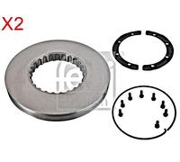 Front Rear Brake Disc x2 Pcs FEBI Fits VOLVO RENAULT 8300 8500 8700 6 7 3092710