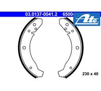 FRONT / REAR BRAKE DRUM SHOE SET 03.0137-0041.2 ATE I
