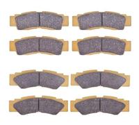 Front Rear Brake Pad Ceramic for YXZ 1000R & 1000R SS 2016-2022 YXZ1000R SS SE 2017-2023 Wolverine RMAX2 RMAX4 1000 LE/SE Motorcycle Rear Brake Pads