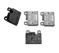 Front Rear Brake Pad Set 4x Pads Prepared For Wear Indicator - Textar S2091001