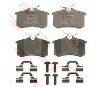 FRONT / REAR BRAKE PAD SET DISC BRAKE FITS: FITS FOR RENAULT MEGANE III COUPE