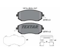 FRONT / REAR BRAKE PAD SET DISC BRAKE FITS: FITS FOR SUBARU XV HATCH MÉDIO 2.
