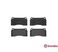 Brembo Brake Pad Set P 36 018 Prime Line Front 4 pcs excluding wear warning contact