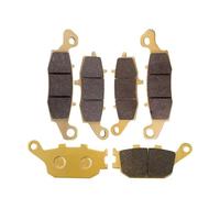 Front Rear Brake Pads Disc Tablets For KLV 1000 (LV 1000 A1H/A2H) 04-05 Motorcycle Brake Pads(Ceramic front rear)