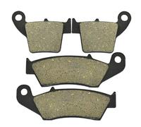 Front Rear Brake Pads/Fit For HONDA Motorcycle CR125R CR250R CRF250R CRF450R CRF250X CRF450X CRF450RX CRF230F CRF450L 2002-2021 2023(Front and Rear)