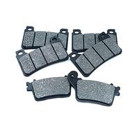 Front Rear Brake Pads For CBR600RR CBR600 For RR For C&BR 600 For RR For C&BR 600RR 2007-2010 2011 2012 2013 2014 2015 2016 2017 For ABS Front Rear Brake Pads Kit Set Disc Brake Pads (Color : Whole S