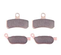 Front Rear Brake Pads For Harley Davidson FLS Softail Slim 2012-14 FXCW Rocker Cast Wheel 2008-09 FXSB Breakout 2013-2014