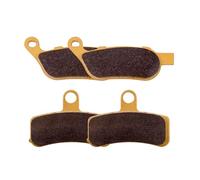 Front Rear Brake Pads For Harley Davidson FLS Softail Slim 2012-14 FXCW Rocker Cast Wheel 2008-09 FXSB Breakout 2013-2014